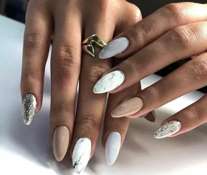 Красивые ногти маникюр длинные дизайн новинки nail's studio's Студия красоты Елены Газаль in specifics, улица Кирова, 41А - Ya