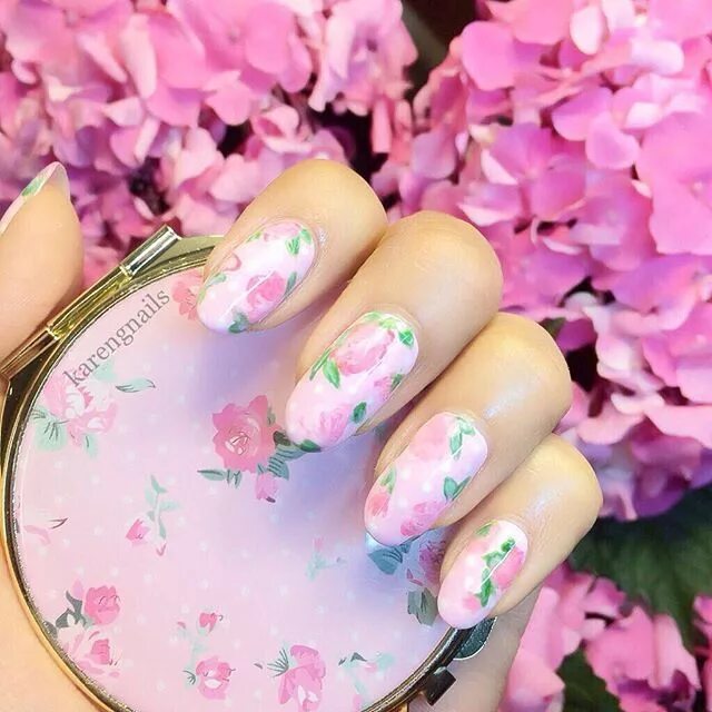 Красивые ногти маникюр на весну Pin on NAILS