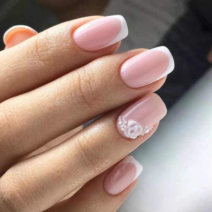 Красивые ногти маникюр нежные френч See more like this. Nails first, Pink manicure, Nails
