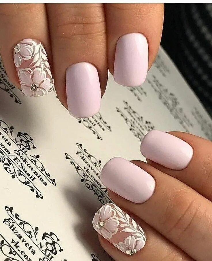 Красивые ногти маникюр нежные тона с рисунком Pin on Дизайн ногтей Stylish nails, Gel nails, Wedding nails
