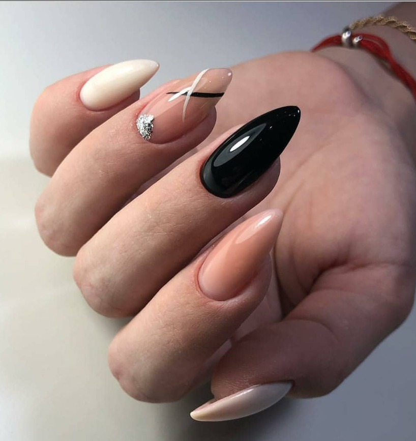 Красивые ногти миндальной формы дизайн фото Пин на доске Nails Design