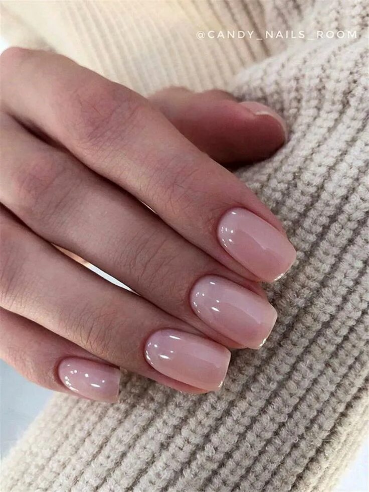 Красивые ногти нюдовый маникюр 50 Simple and Classy Spring Nails Design Ideas for 2024 Nails, Natural nails, Ma