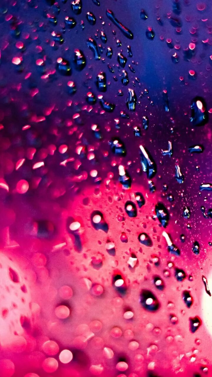 Красивые обои на экран телефона фото Droplets, bokeh , gradient, surface wallpaper Android wallpaper red, Iphone wall