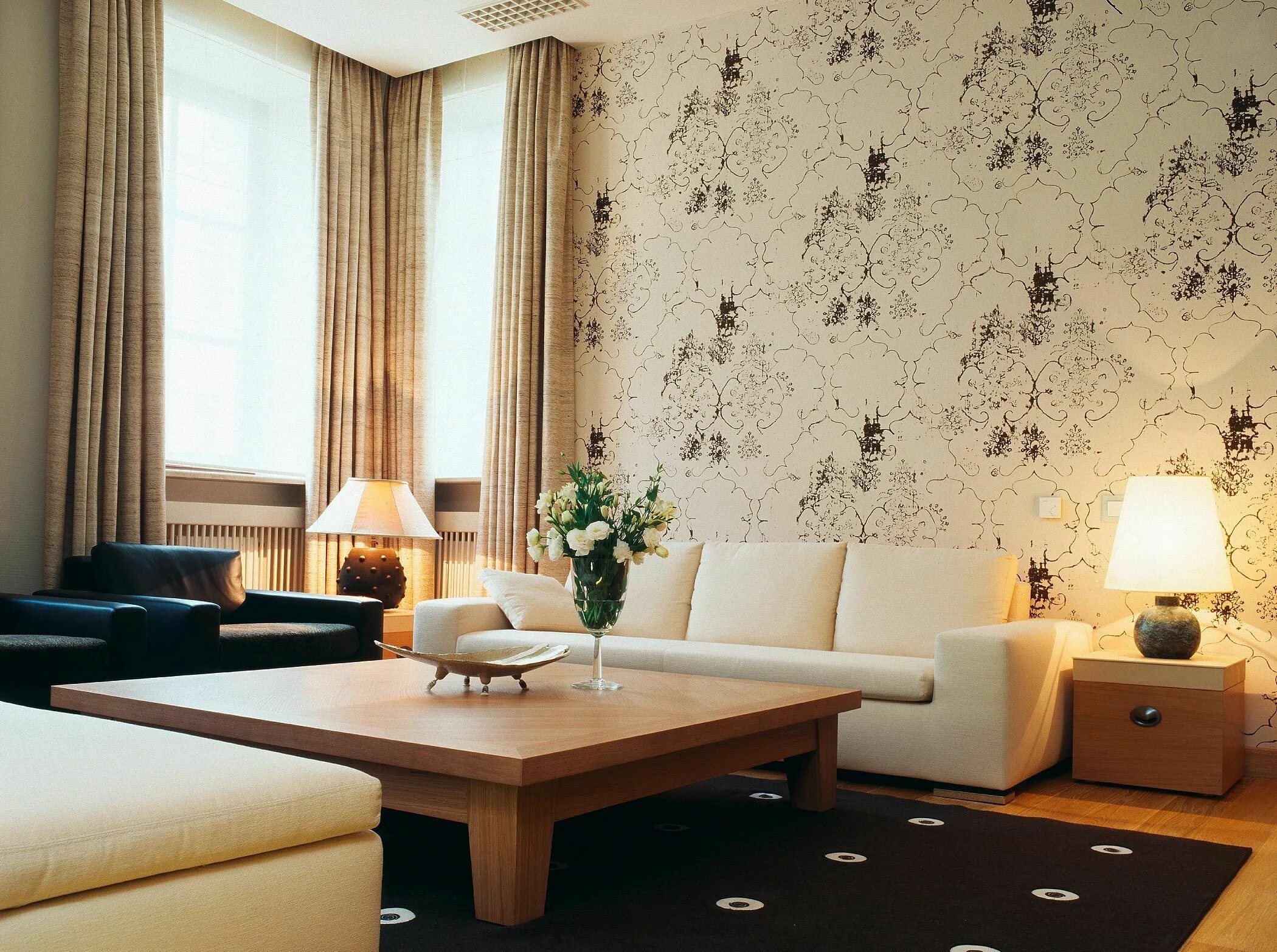 Красивые обои в гостиную фото дизайн Best Russian Interior Designers: Katya Fedorchenko Interior design firms, Interi