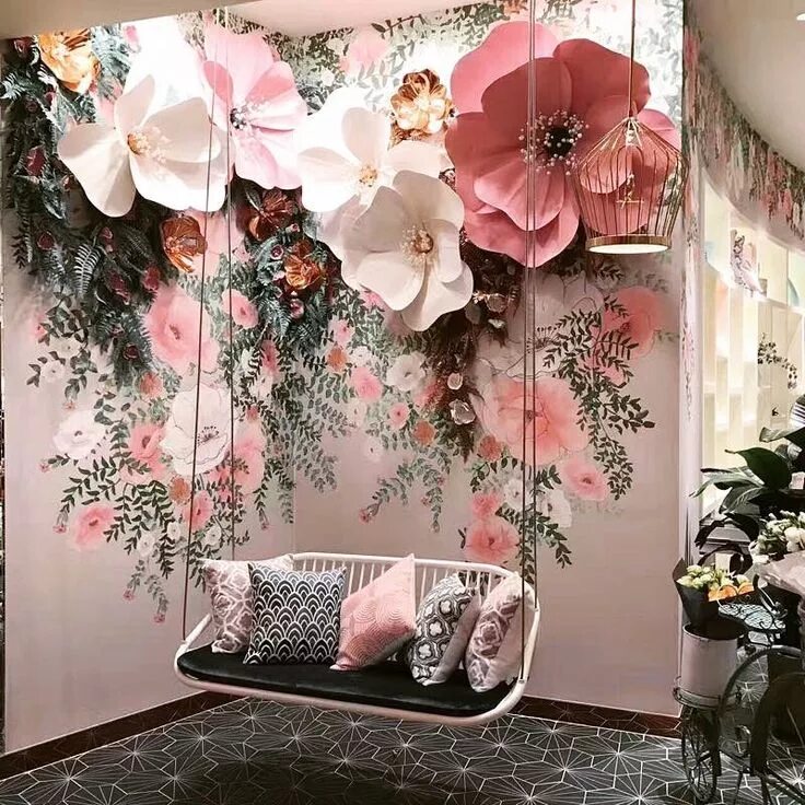 Красивые оформления декор Instagram post by NAN PAPER ART * Mar 20, 2017 at 2:58pm UTC Wedding flower deco