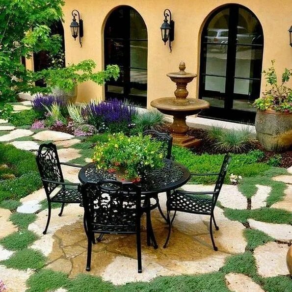 Красивые оформления дворов 40+ New Article Reveals the Low Down on Large Backyard Landscaping on a Budget a