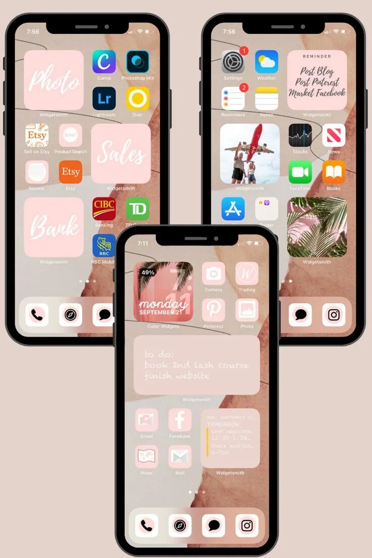 Красивые оформления iphone Pinterest