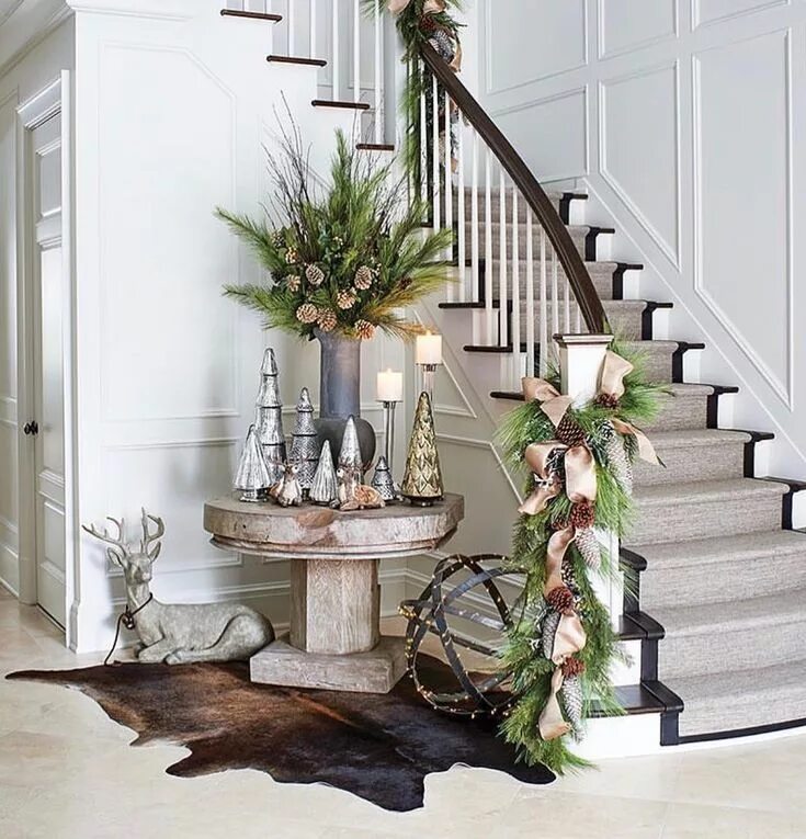 Красивые оформления лестниц Interior Design Home Decor on Instagram: "I’ve never tried decorating my stairca
