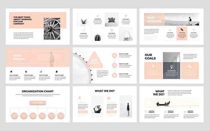 Красивые оформления powerpoint PowerPlan - Business PowerPoint template - TemplateMonster