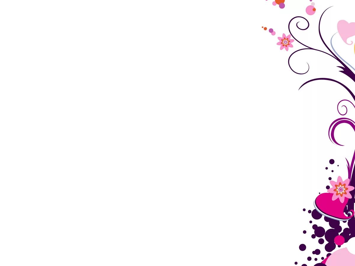 Красивые оформления powerpoint Art Flower Border Background For PowerPoint, Google Slide Templates - PPT Backgr