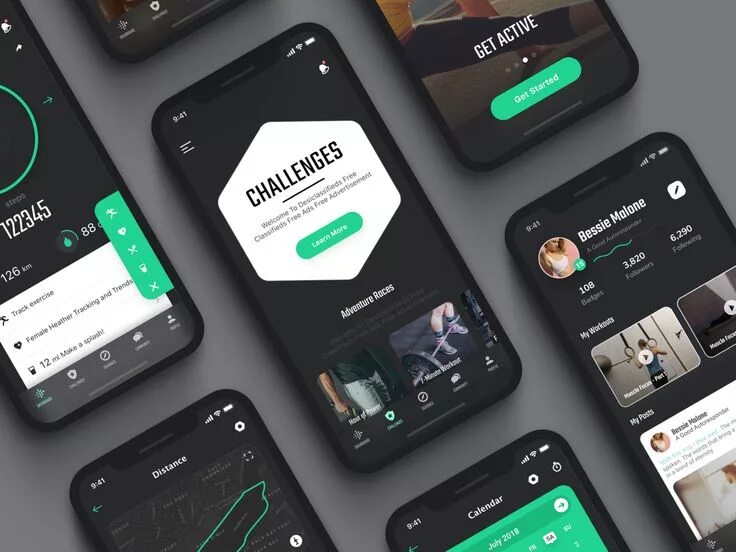 Красивые оформления приложений Complete 4x Mobile app design, Mobile design, Mobile app ui