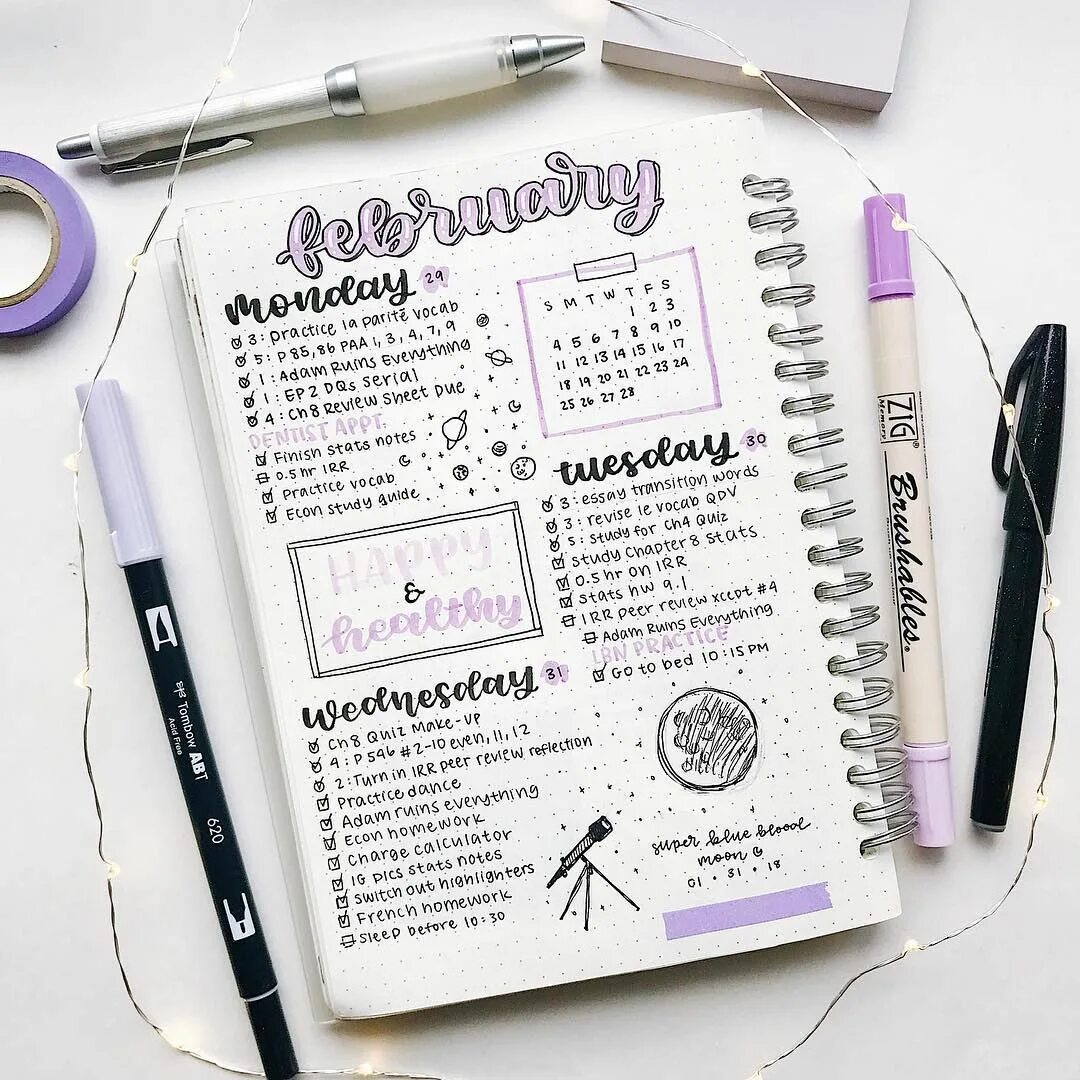 Красивые оформления записей Pin on Bullet Journal Ideas