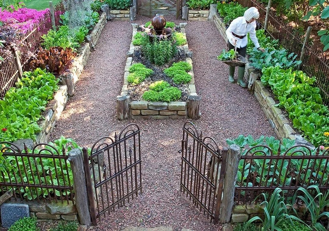 Красивые огороды и сады своими руками фото Perfect Raised Garden Beds Layout Design (1) - Onechitecture Vegetable garden de