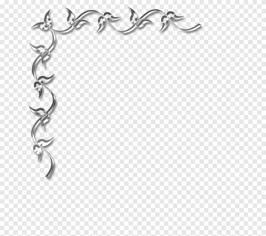 Красивые окантовки для оформления Marcos en blanco y negro, kenar, texto, corazón png PNGEgg