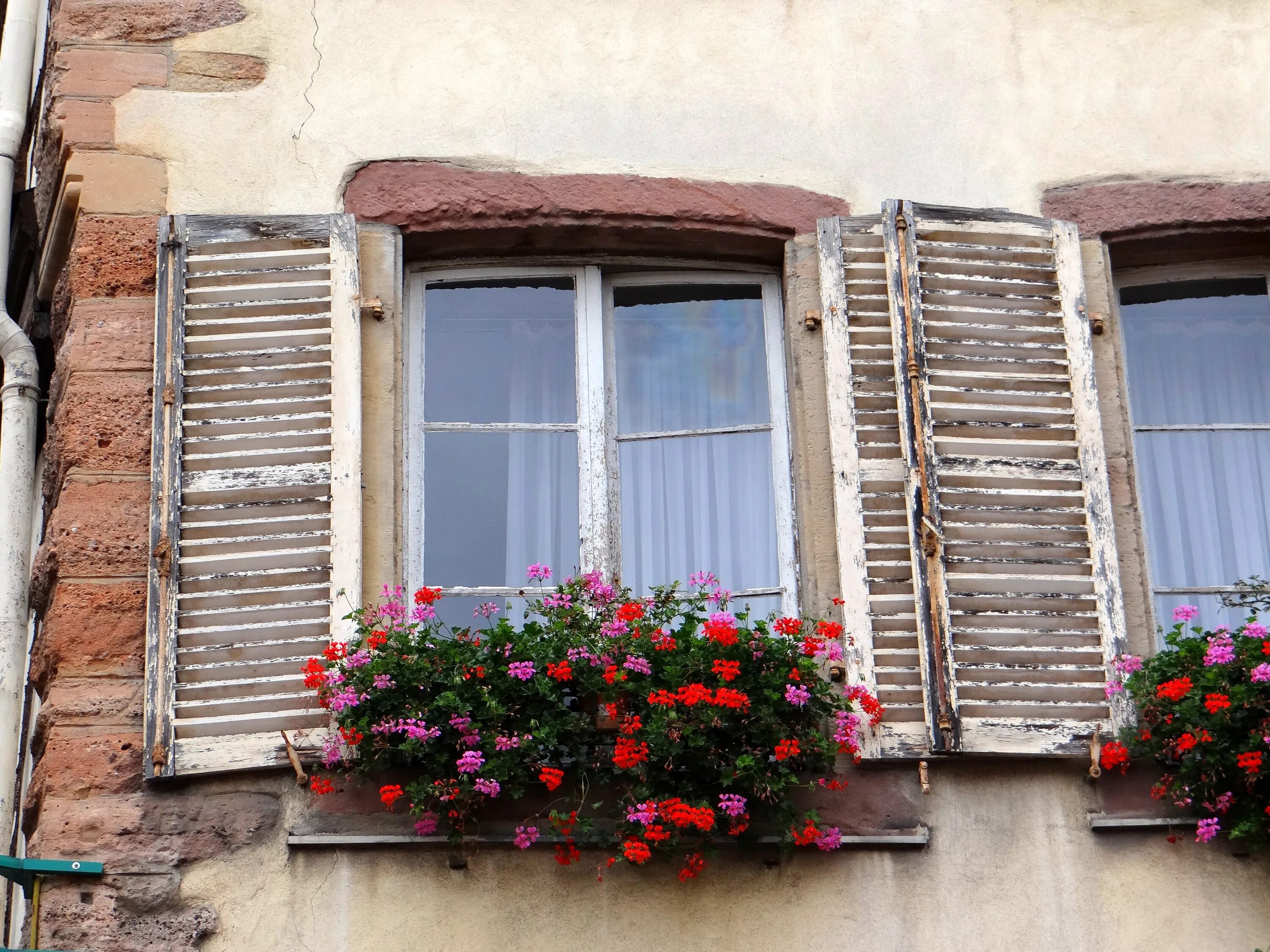 Красивые окна фото снаружи Free Images : house, flower, home, wall, balcony, cottage, facade, property, flo