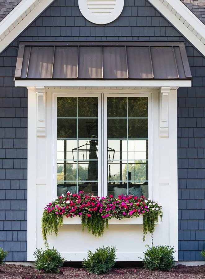 Красивые окна фото снаружи Friday Feels - Hidden TV Cabinet Built-ins Exterior house colors, House exterior