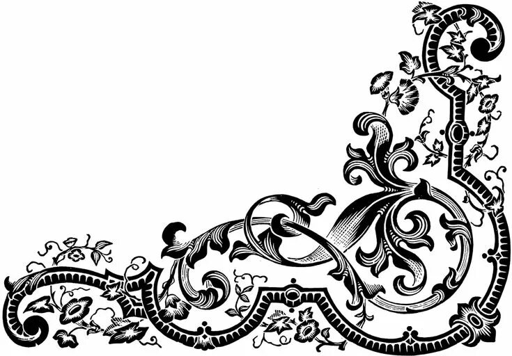 Красивые орнаменты и узоры для художественного оформления Pin auf Baroque ornament in 2024 Ornamente