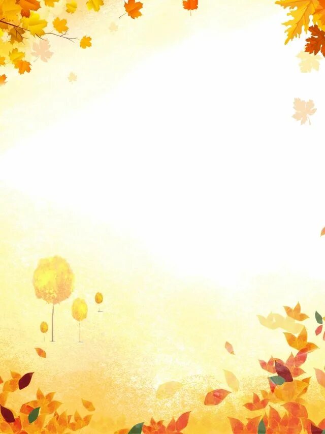Красивые осенние фоны для оформления текста Belo Design De Fundo Decídua Outono Papel de Parede Para Download Gratuito - Png