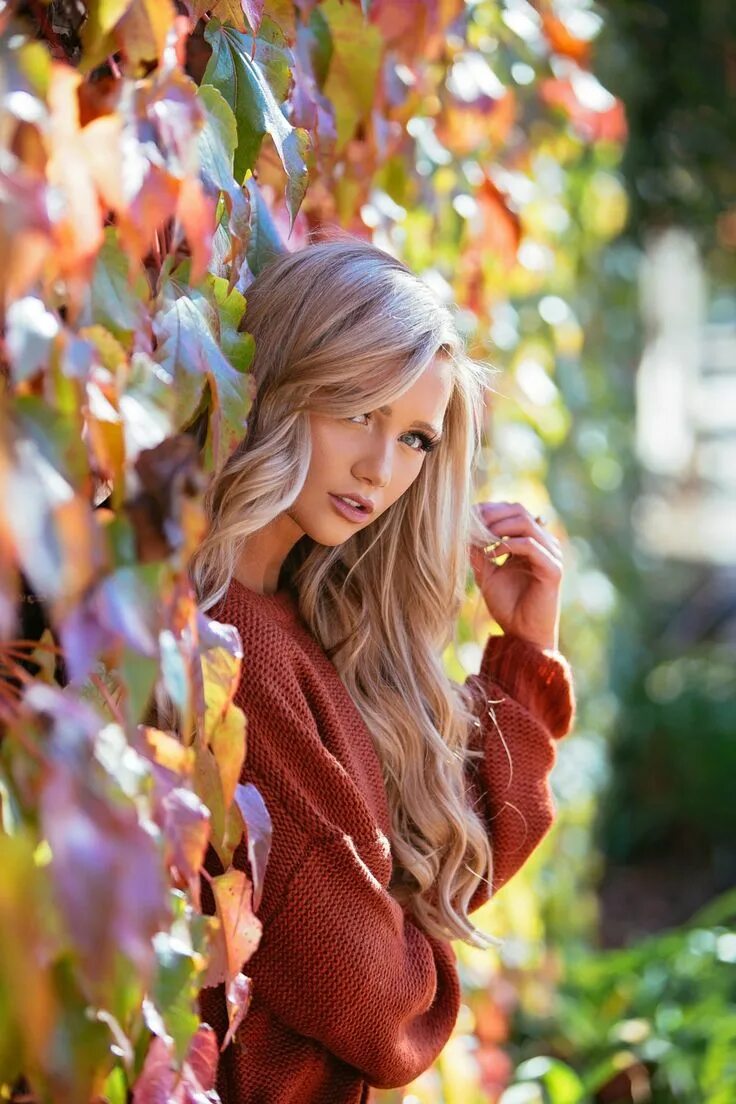 Красивые осенние фото девушек на природе Burnt Orange - The City Blonde Autumn photography, Autumn photography portrait, 