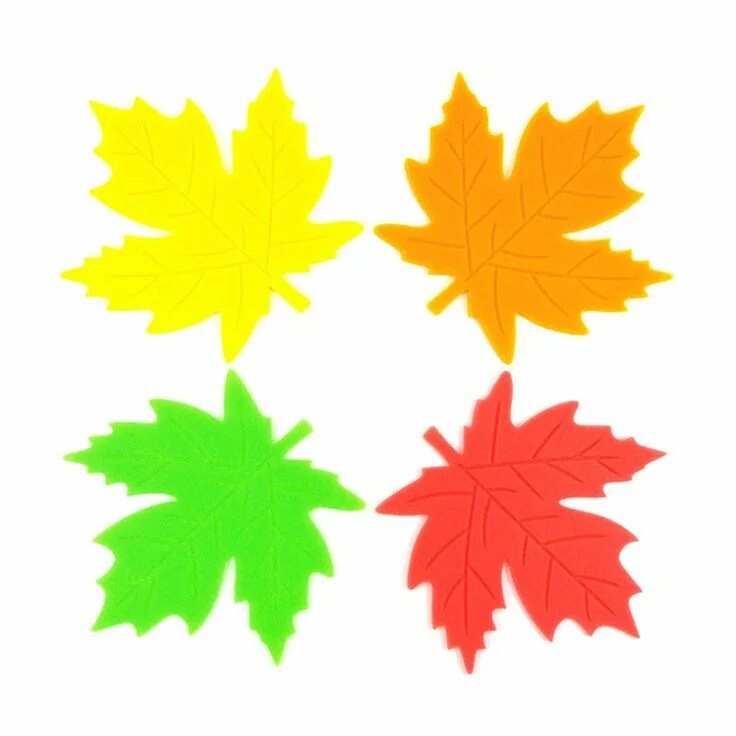 Красивые осенние листья для оформления шаблоны 4 pieces/lot Table Decorative Maple Leaf Cup Coasters Set Silicone Tea Coffee Cu