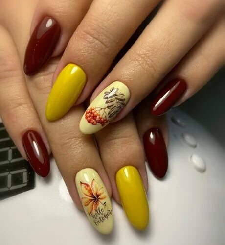 Красивые осенние ногти фото 2024 Красивой Буду!, beauty salon, Russia, Yaroslavl, ulitsa Rykachyova, 15 - Yandex 