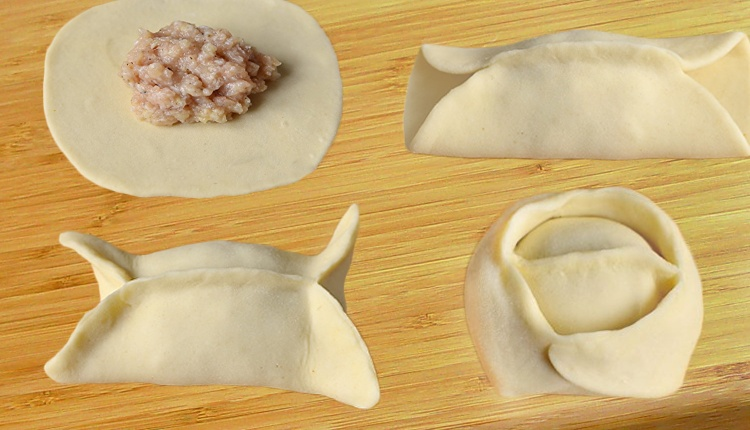 Красивые пельмени фото пошагово Манты, рецепт. Цельные кусочки мяса пропитанные соком, обвернутые в тонкое тесто