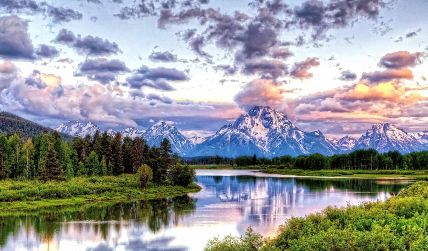 Красивые пейзажи фото высокого разрешения скачать Wallpaper town, park, national, section Nature, size 3840x2160 UHD 4К (ultra HD)