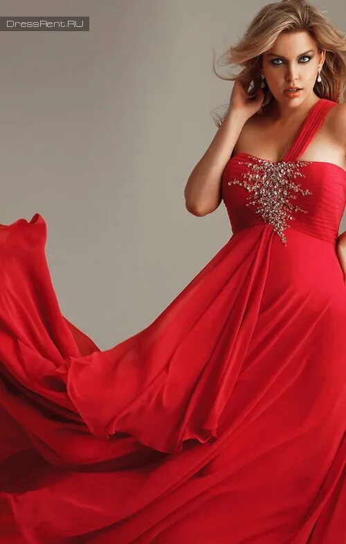 Красивые платья для женщин фото Betsy and Adam,Gown Red Yeweled Bust