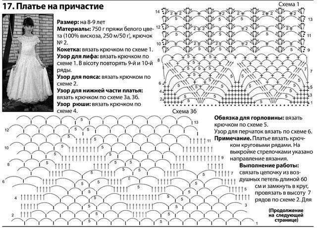 Красивые платья крючком со схемами stolbik-plus.ru Crochet, Word search puzzle, Words