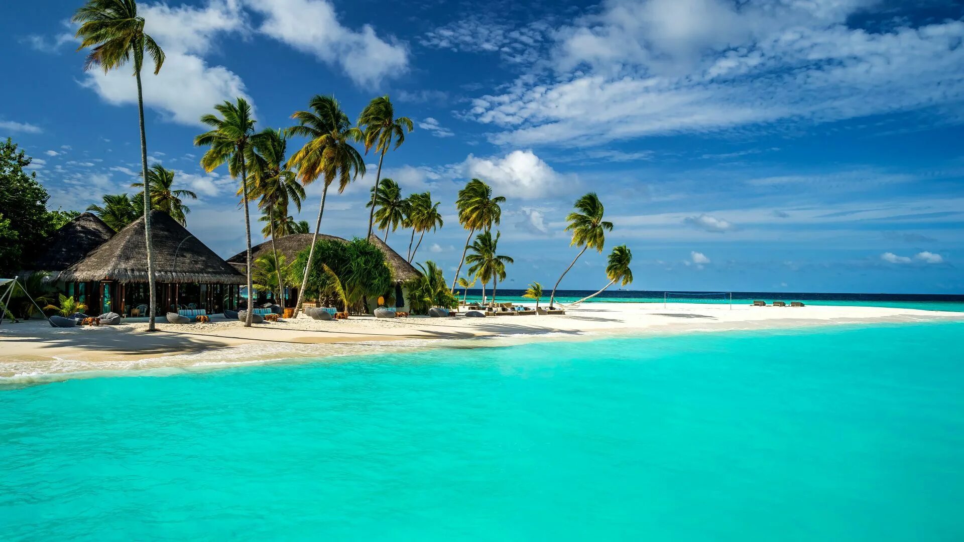 Красивые пляжи мира фото Maldives, 5k, 4k wallpaper, 8k, Indian Ocean, Best Beaches in the World palms, s