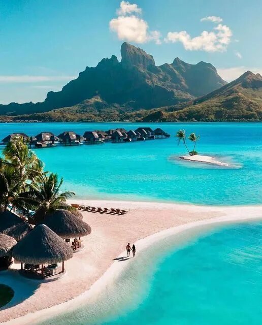 Красивые пляжи мира фото Бора-Бора, Французская Полинезия Beautiful beaches, Tropical travel, Beautiful p
