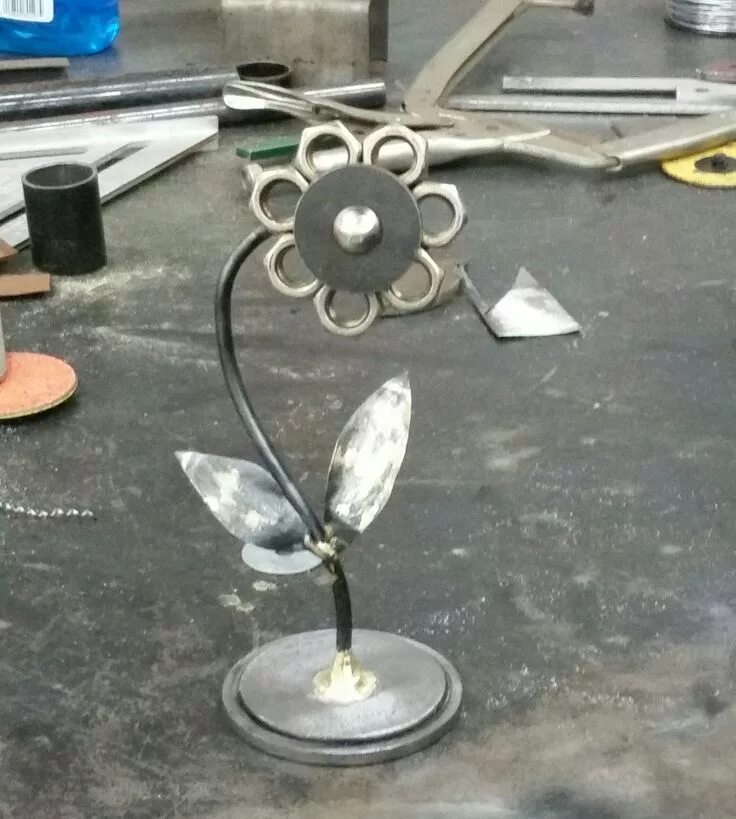 Красивые поделки самоделки Pin on Metal flowers