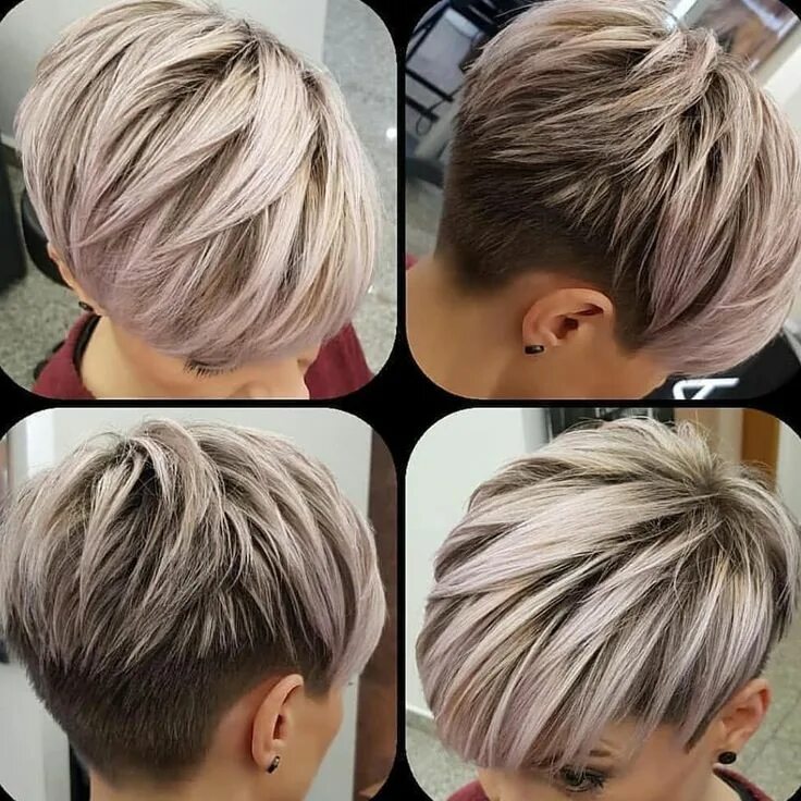 Красивые покраски волос фото короткие волосы Pin on hair Pixie haircut for thick hair, Pixie haircut, Pixie haircut styles