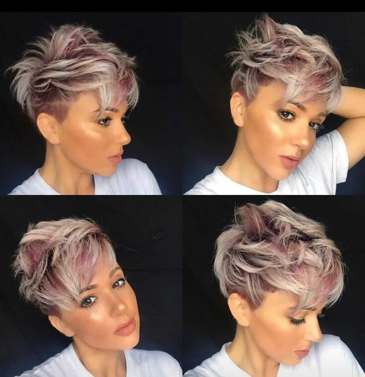 Красивые покраски волос фото короткие волосы Pin on Omg! Hair in 2024 Short hair haircuts, Short hair styles pixie, Short hai