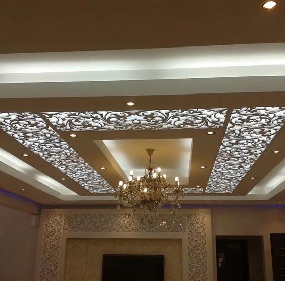 Красивые потолки оформление 31 Epic Gypsum Ceiling Designs For Your Home Pop ceiling design, Ceiling design 
