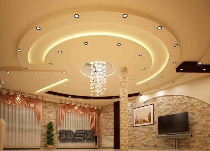 Красивые потолки оформление Latest false ceiling designs for hall Modern POP design for living room 2018 The