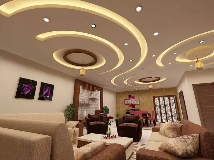 Красивые потолки оформление How It Made: Step By Step Gypsum Board False Ceiling Tips And Secrets For Your H