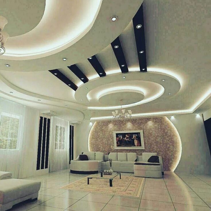 Красивые потолки оформление Pin by arash armin on Gypsum Design for House False ceiling design, False ceilin