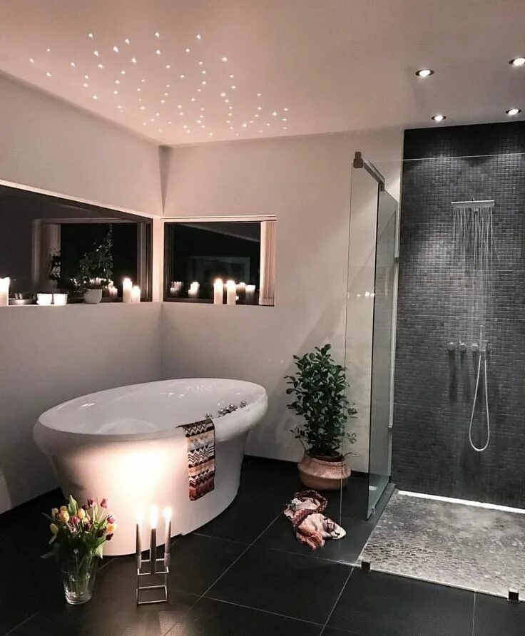 Красивые потолки в ванной фото Must-have bathroom Badkamerideeën, Droombadkamers, Badkamer ontwerp