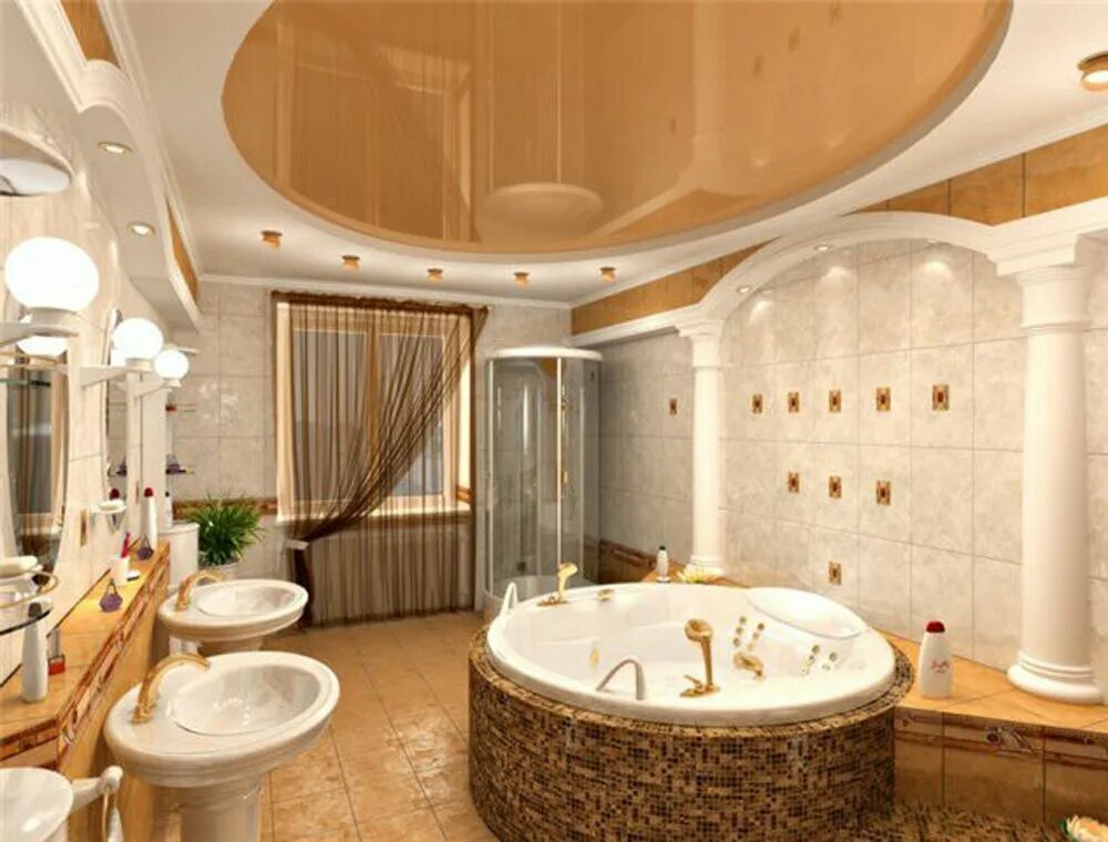 Красивые потолки в ванной комнате фото Permanently closed: Stroitelnaya kompaniya Imperial, construction company, Kalin