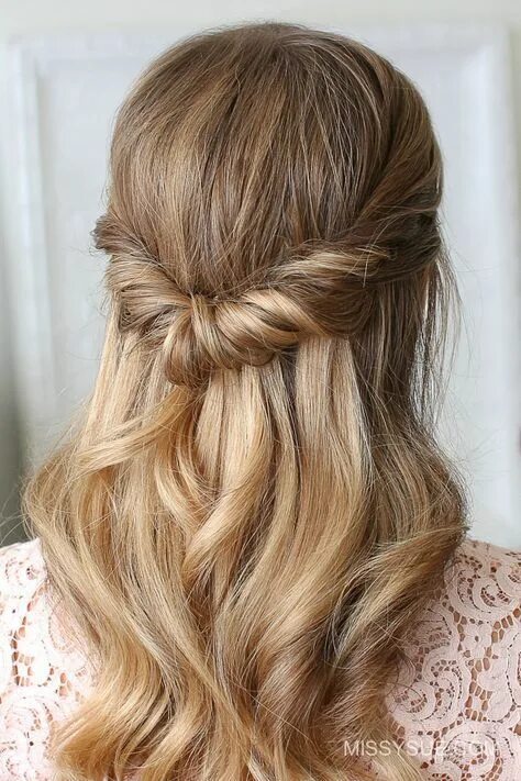 Красивые повседневные прически 10 популярных идей на тему "half up hairstyles for long straight hair" для вдохн