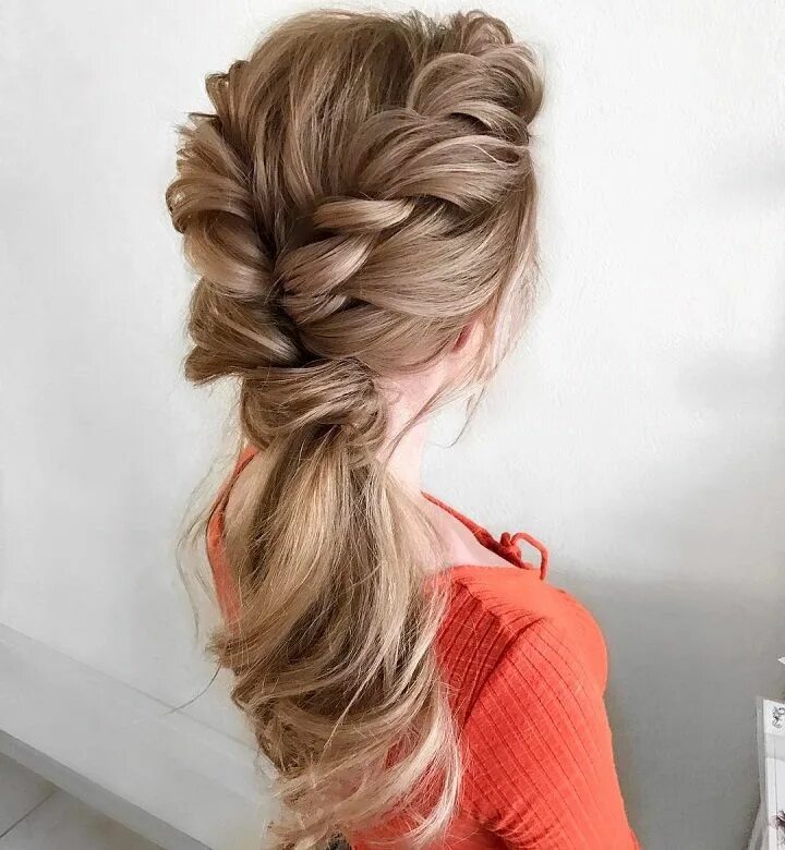 Красивые повседневные прически на длинные Braided Wedding Hairstyle Long hair styles, Box braids hairstyles, Hair inspirat