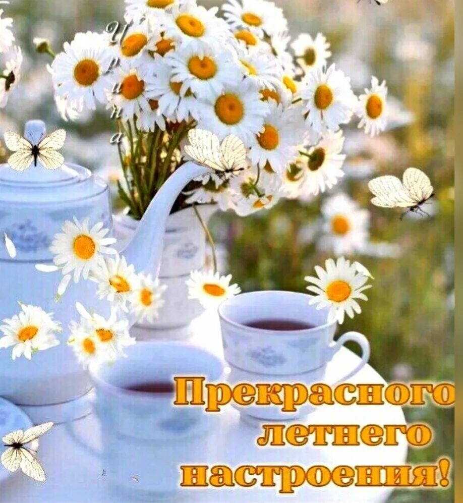 Красивые пожелания доброго утра лета картинки Делюсь... (Валентина Гайдук) / Стихи.ру