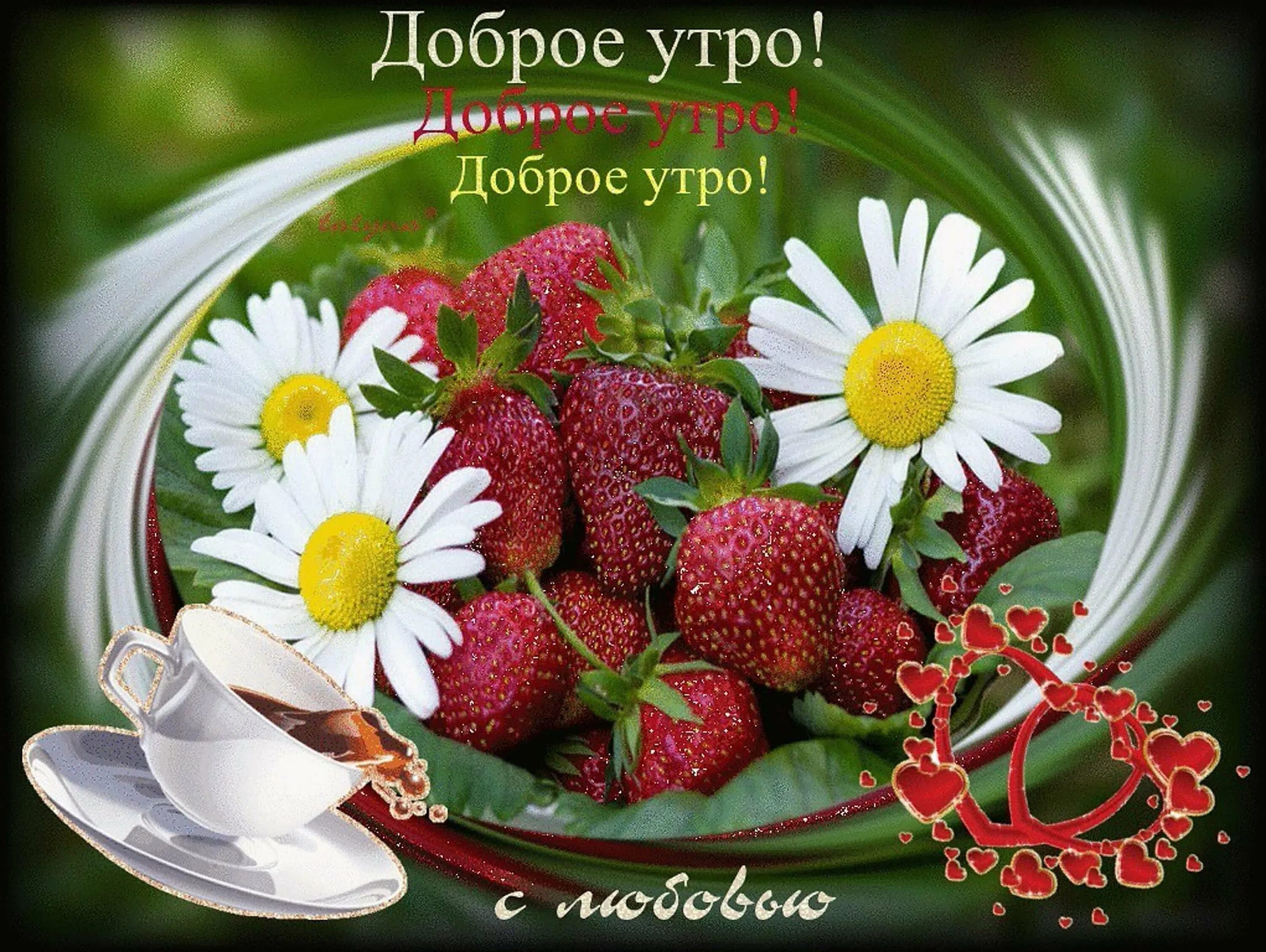 Красивые пожелания доброго утра лета картинки Доброе утро и добрый день летом