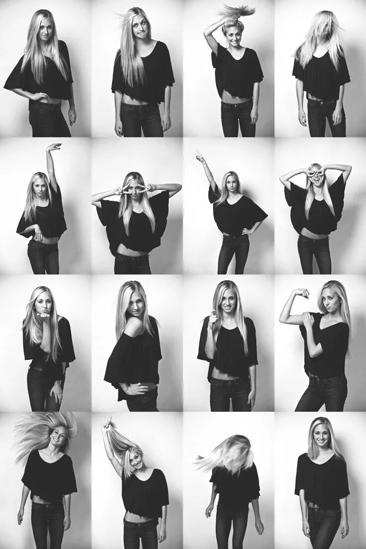 Красивые позы для фото в домашних условиях 10 consejos definitivos sobre las poses para fotografía profesional Портретная ф