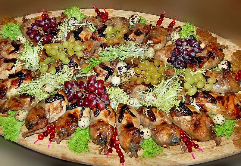 Красивые праздничные блюда фото Вкусные салаты с фасолью Food, Cooking, Vegetable pizza
