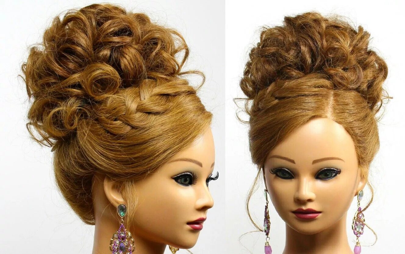 Красивые праздничные прически Pin by Lupita Corona on Peinados Hair styles, Long hair tutorial, Hair updos