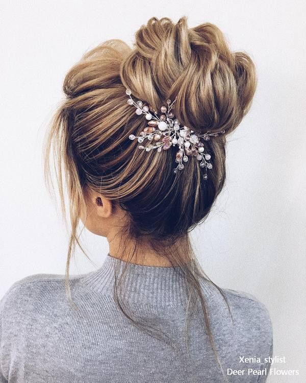 Красивые прекрасивые прически 25 Elegant Wedding Hairstyles and Updos from xenia_stylist - My Stylish Zoo# hai