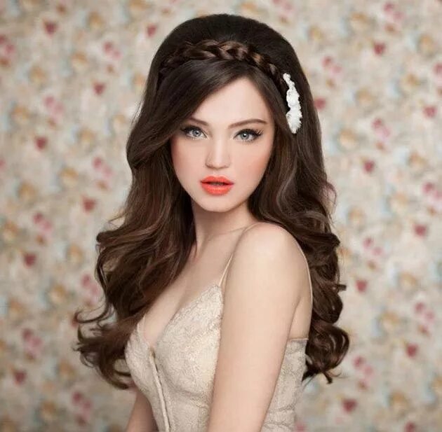Красивые прически 2023 Arsesh Wedding hairstyles for long hair, Wedding hair and makeup, Wedding hairst