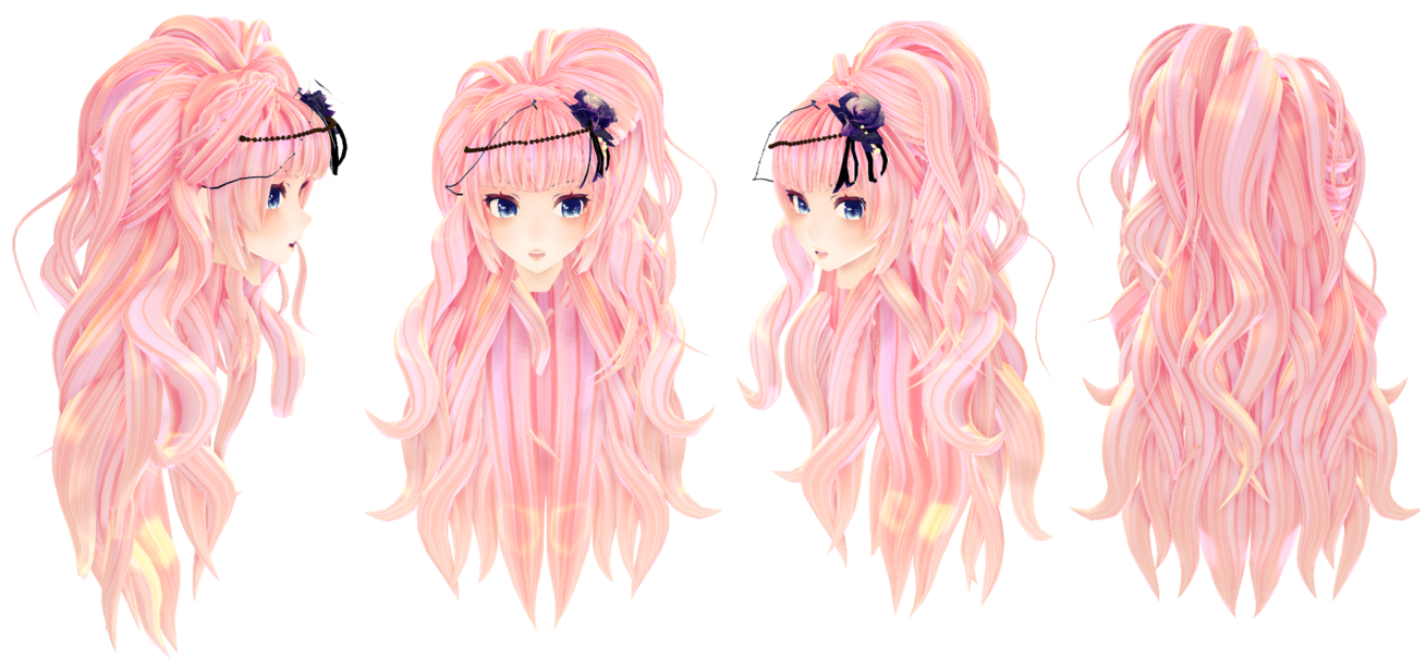 Красивые прически аниме девушек Hairspray by RinXNeruXD Girl hair drawing, Character design, Anime sketch